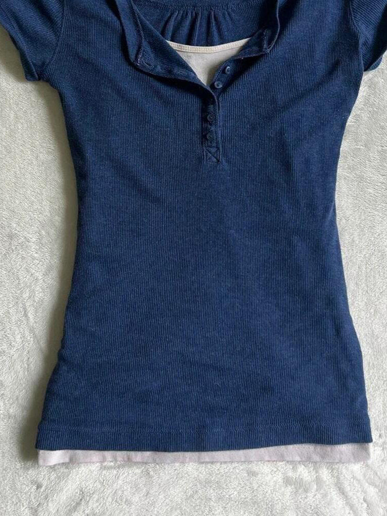 vintage blue shirt