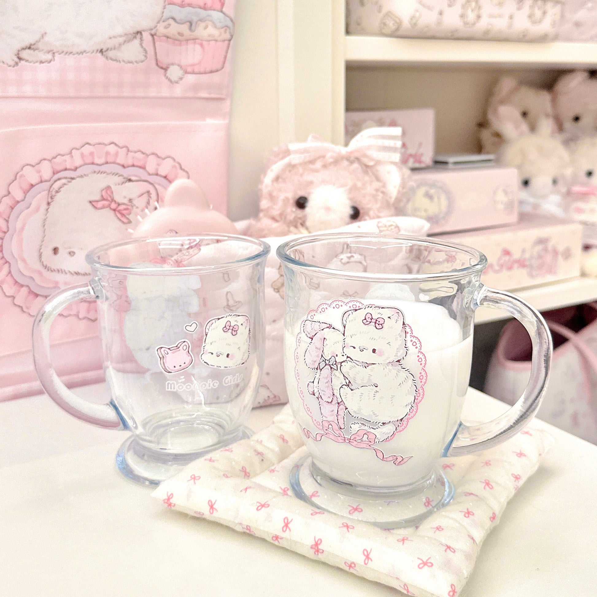 Cute cat water cup