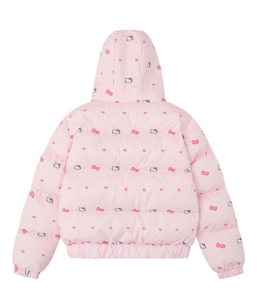pink kitty kawaii winter coat