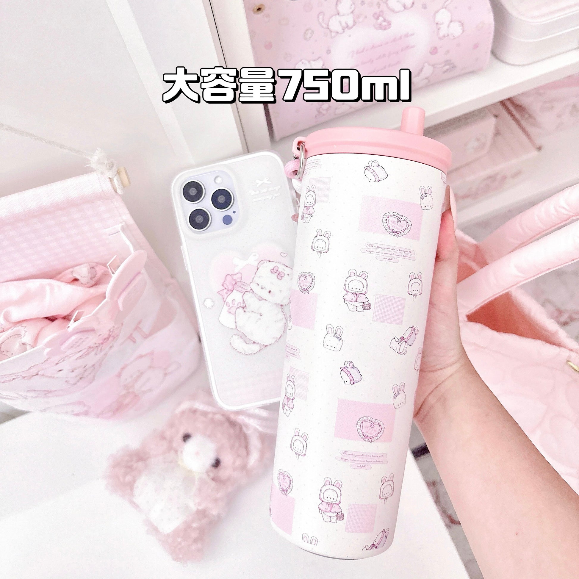 cute kawaii water bottle