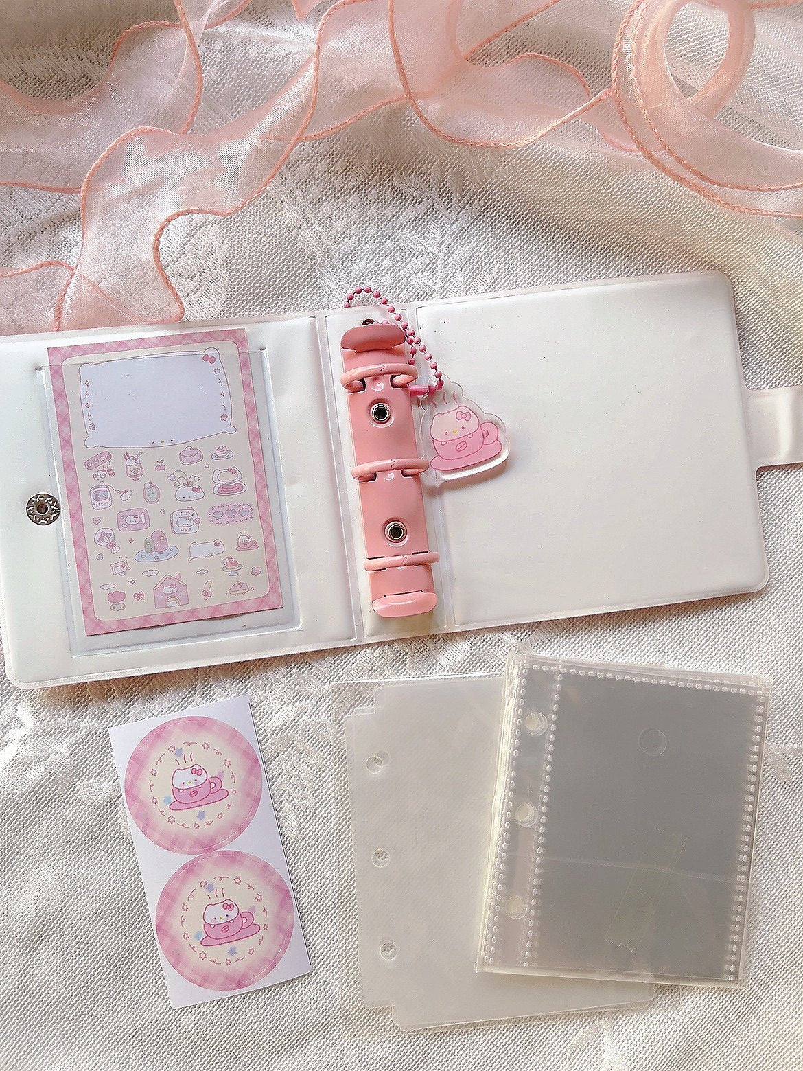 kawaii three-inch photo card book