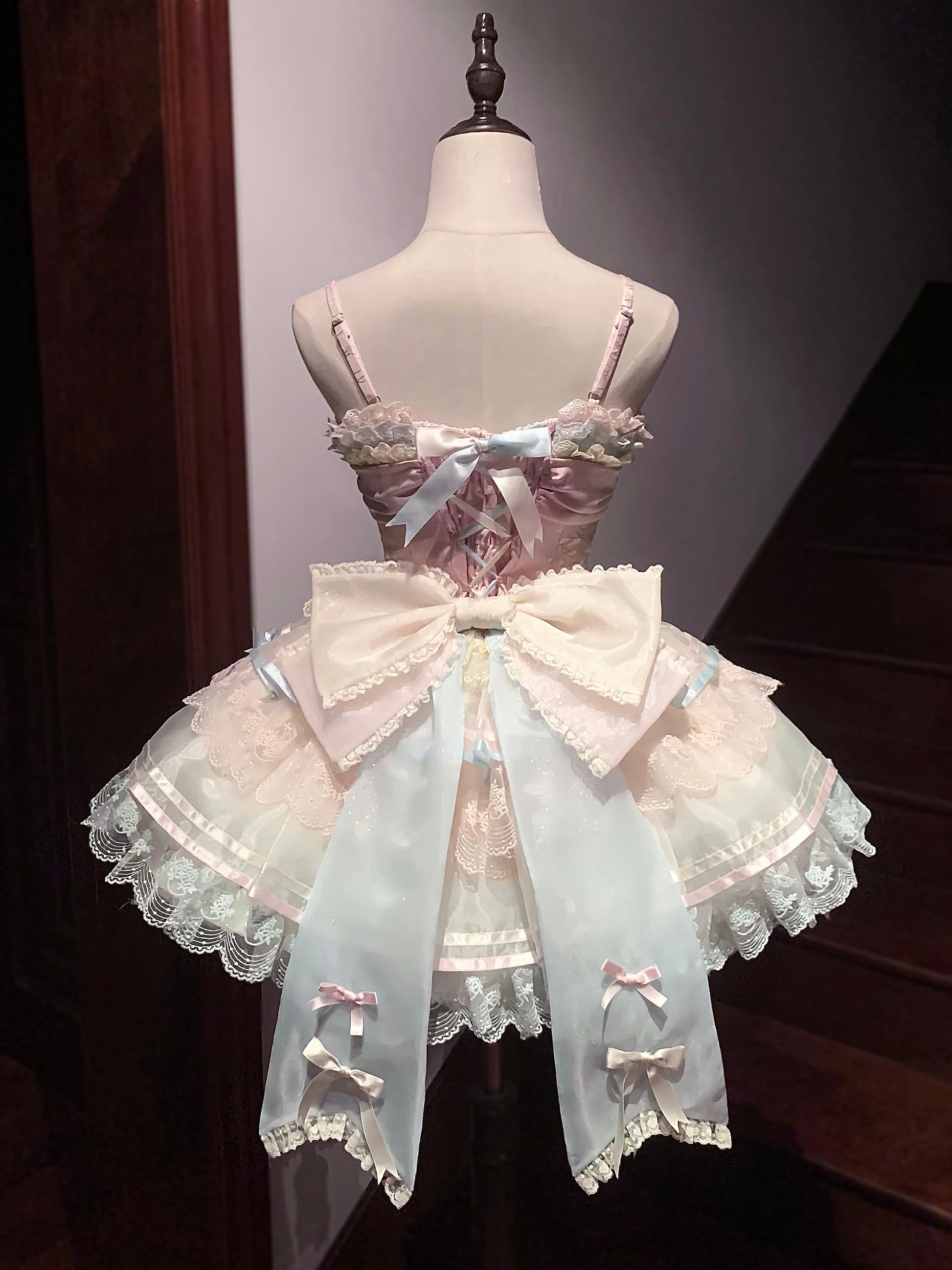 Ice Cream Lace Bow Lolita Dress
