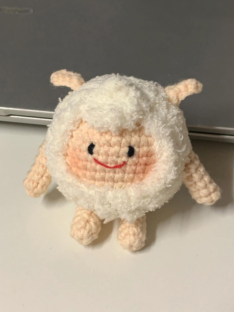 diy wool lamb doll