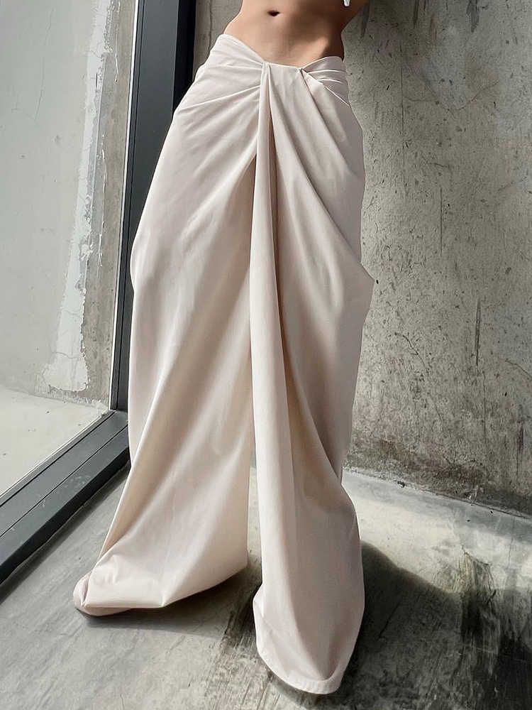 Irregular Design Low-waist Pants