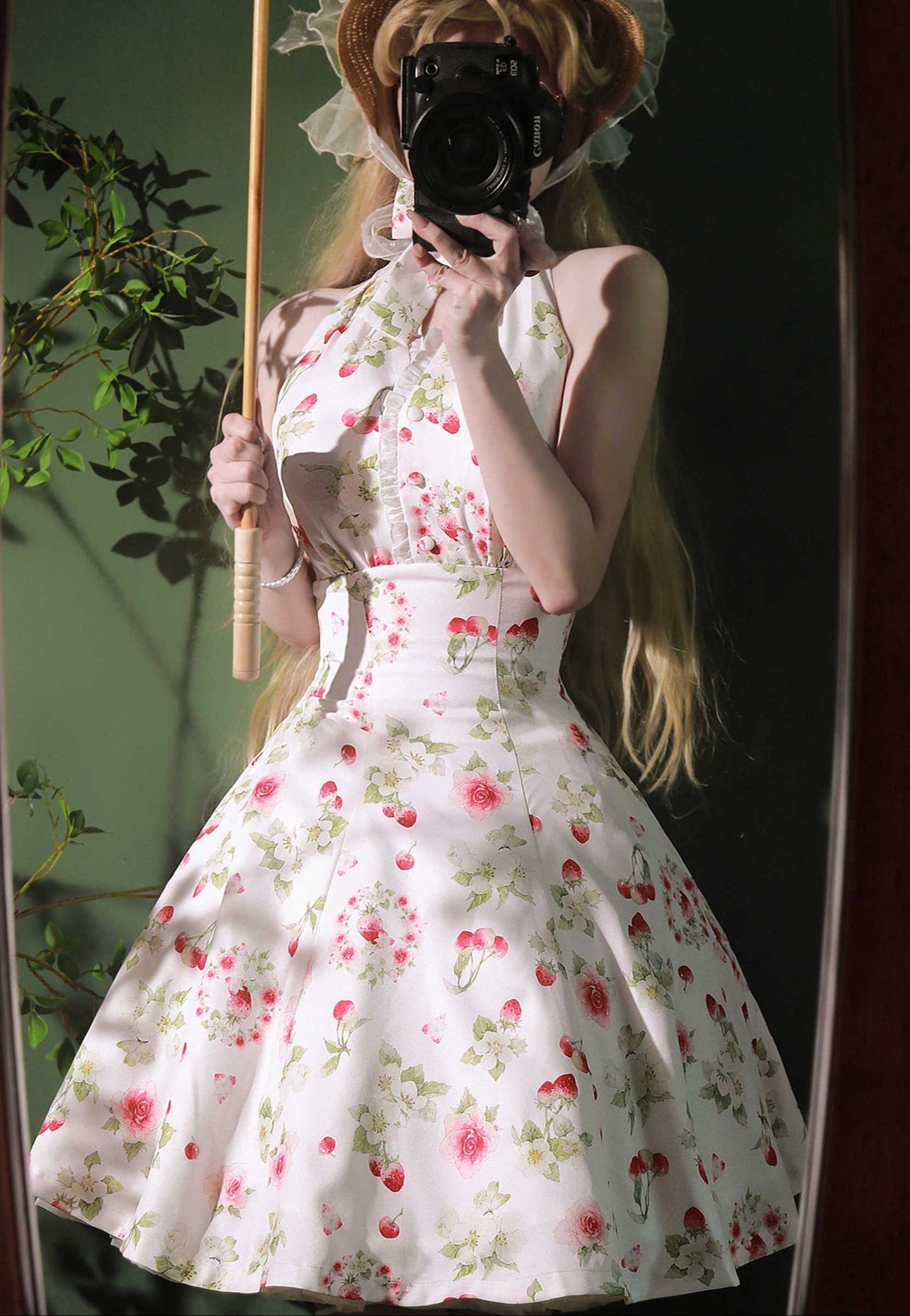 Forest Retro Elegant Dress