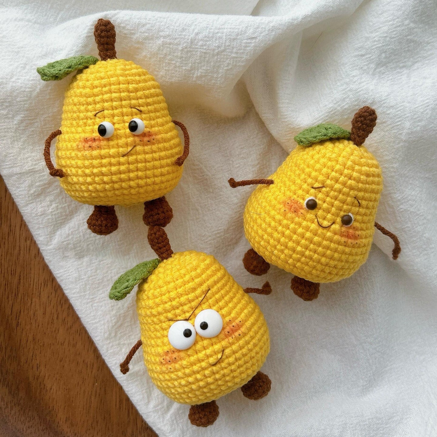 diy wool fruit material bag