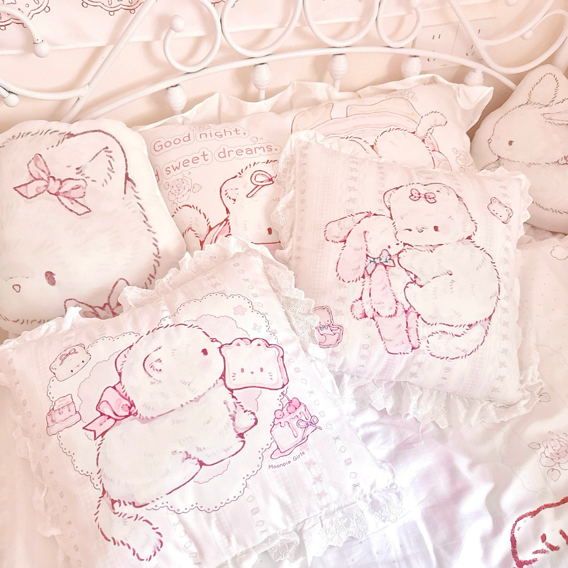 Cute cat cute bedroom pillow