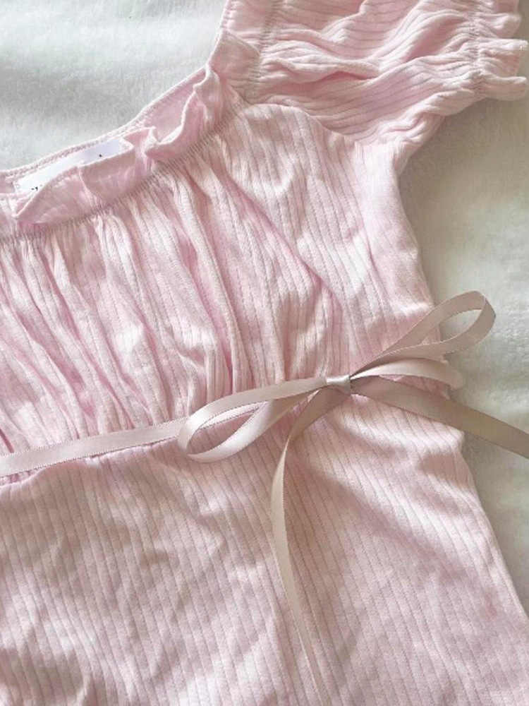 Pure Lust Pink Striped Top