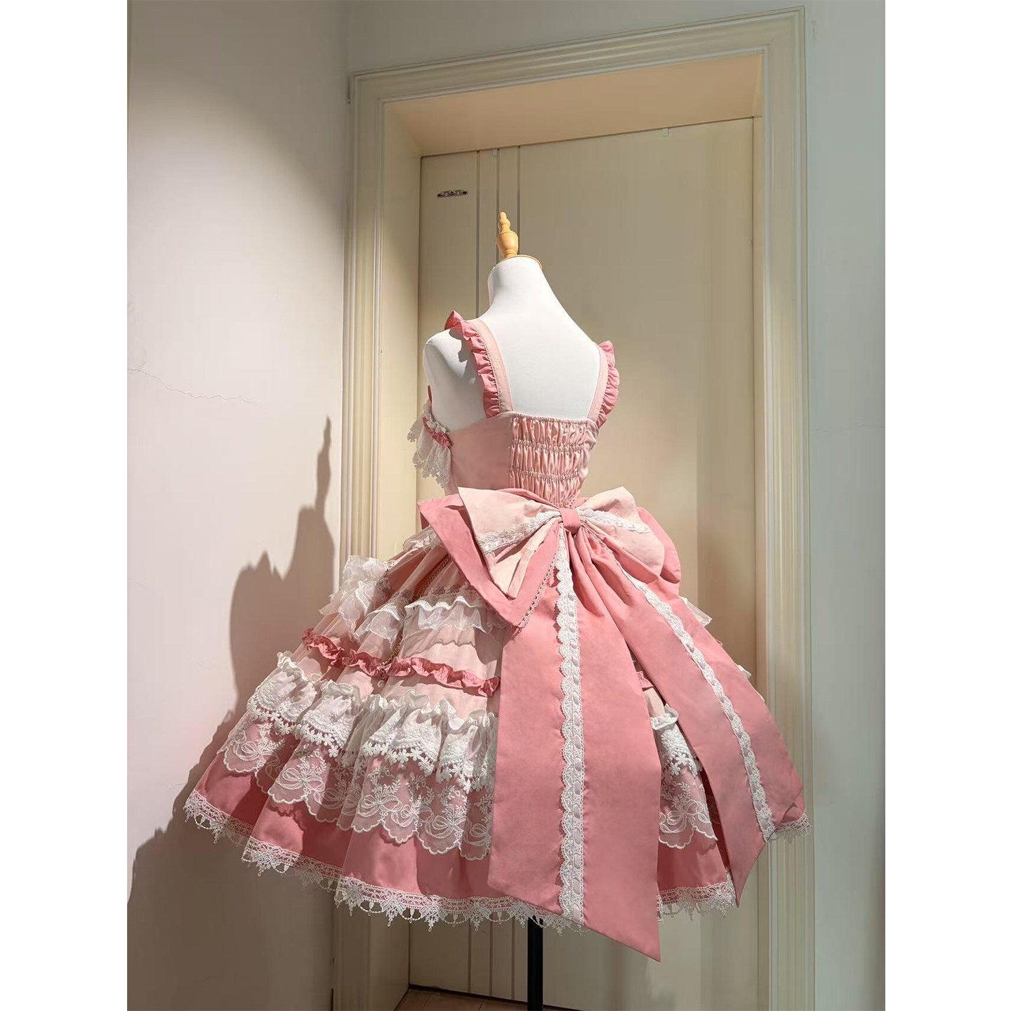 princess bow lace lolita dress