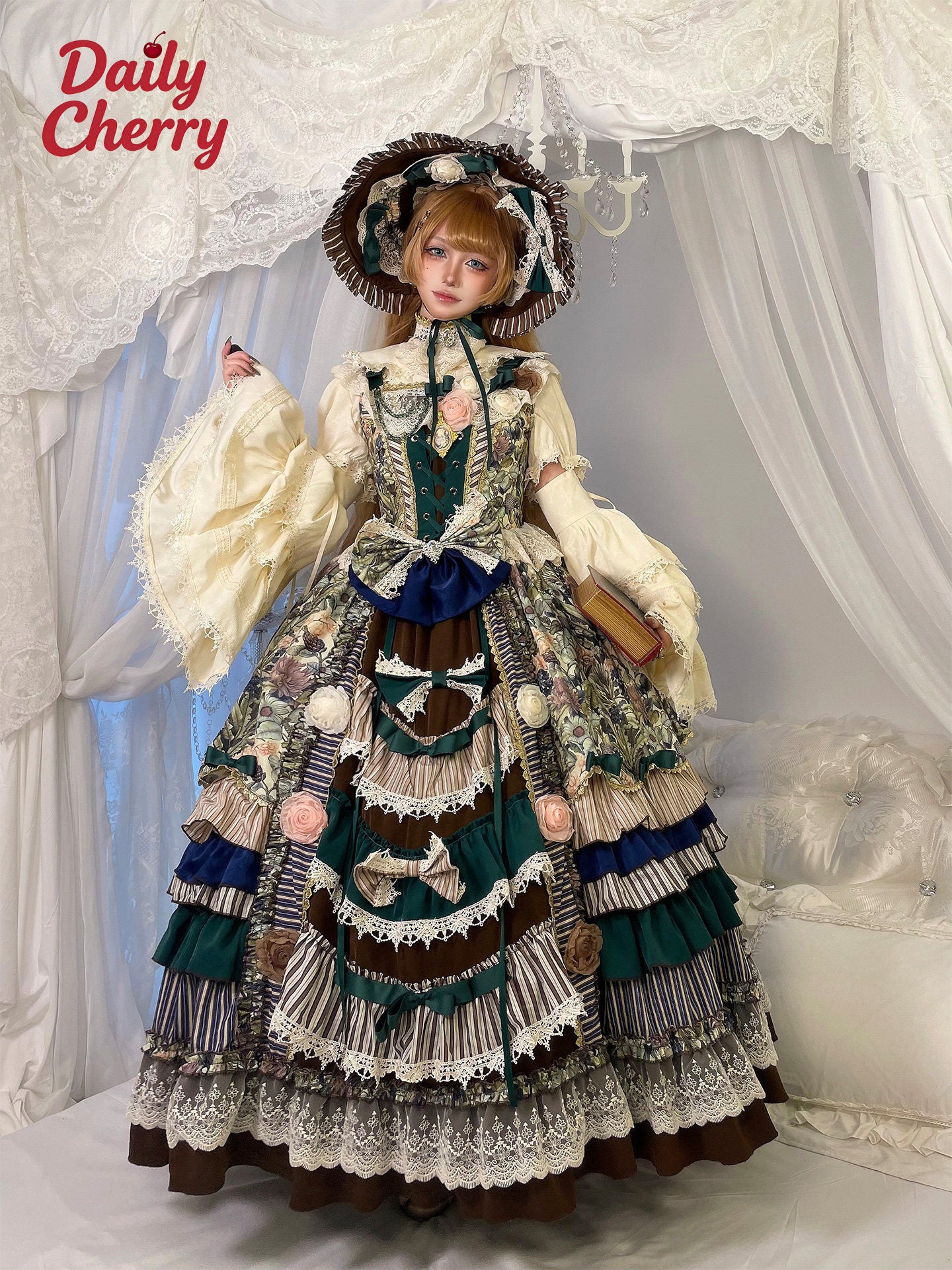 Daily Cherry" Palacecore Lolita Princess Dress