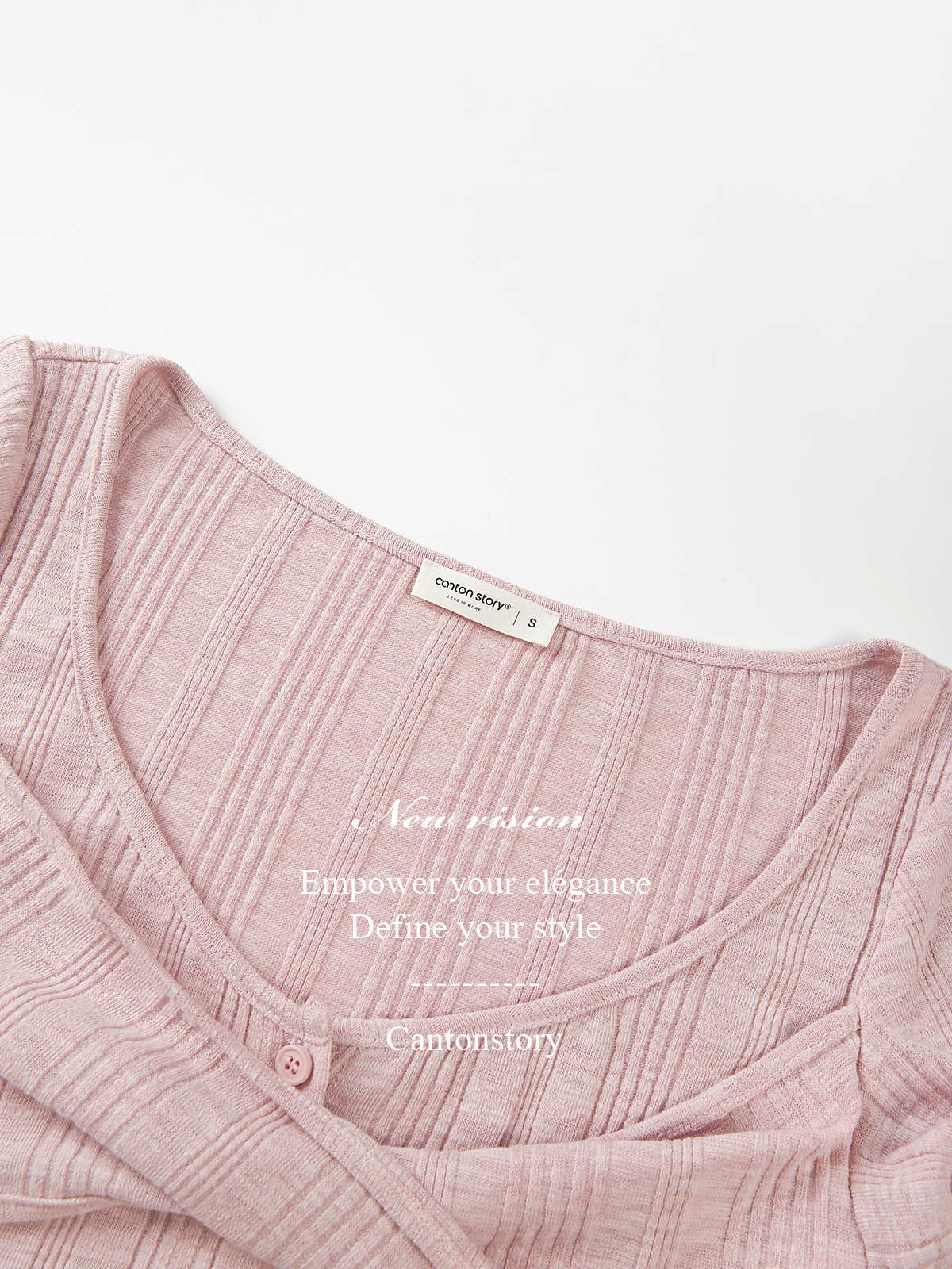 Lace Bow Straps V-neck T-shirt