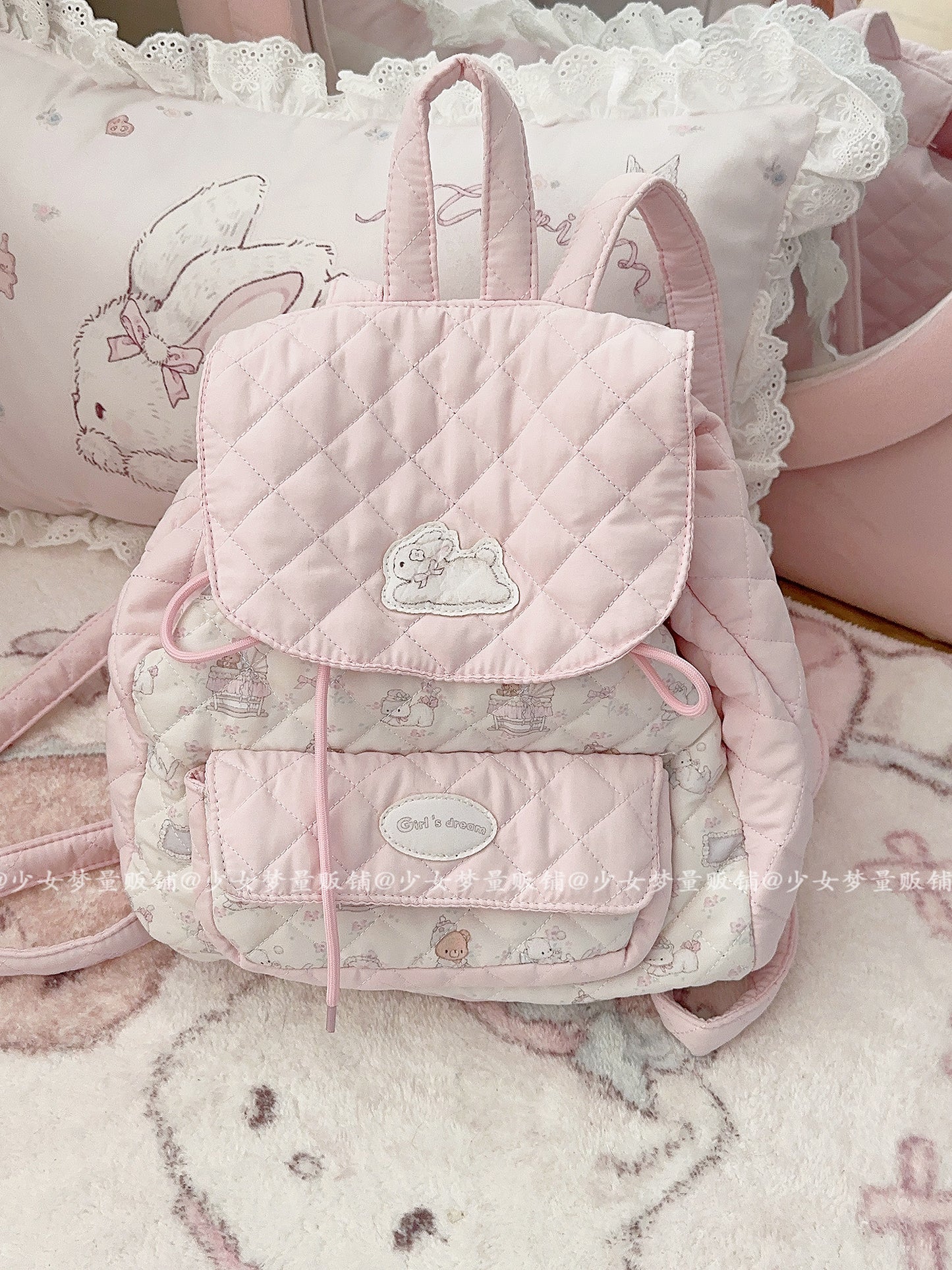 soft girl kawaii backpack