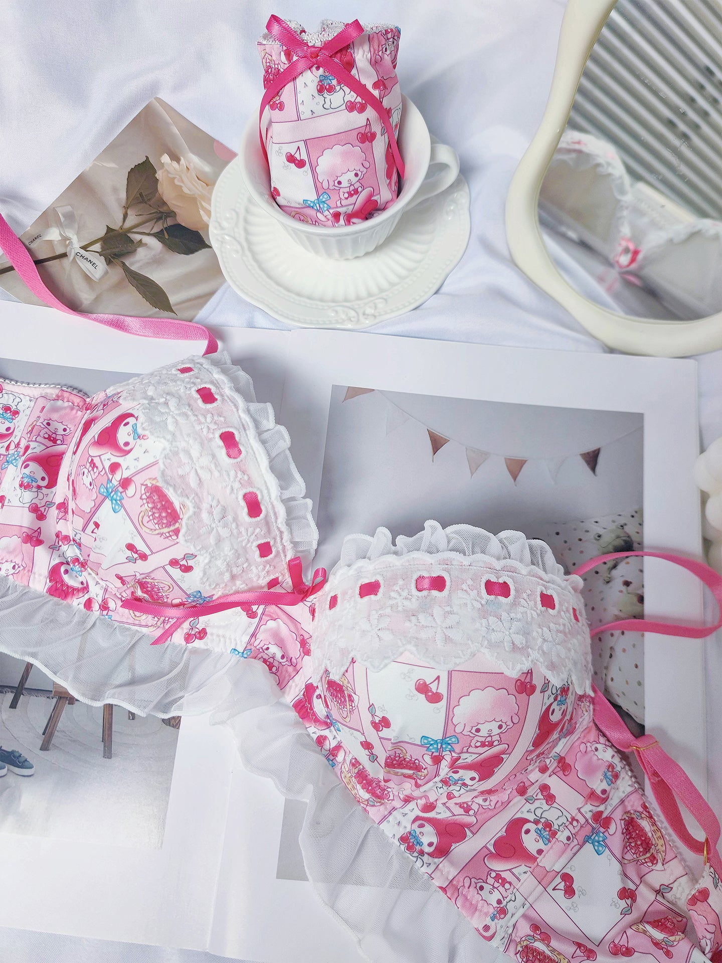 pink melody kawaii lingerie