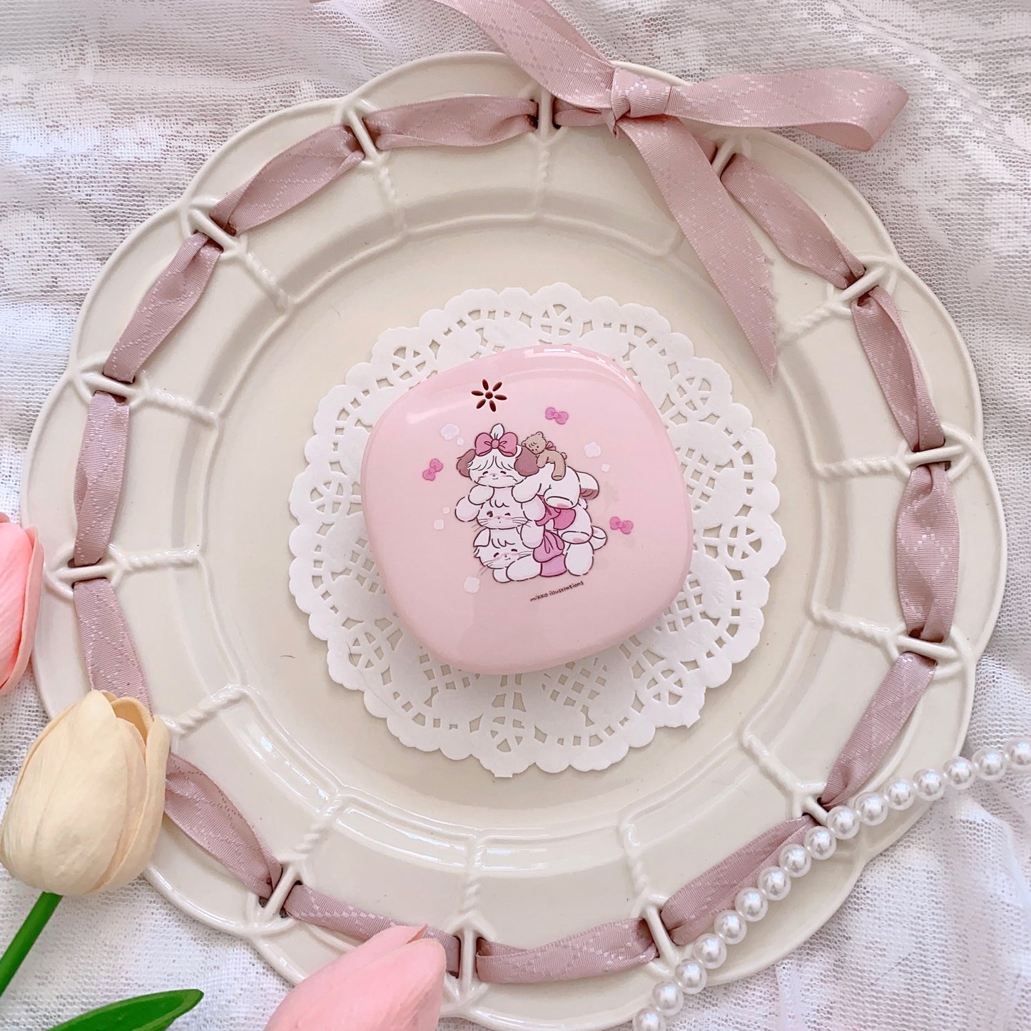 kawaii orthodontic invisible braces box