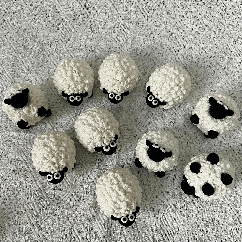diy crochet Sheep kit