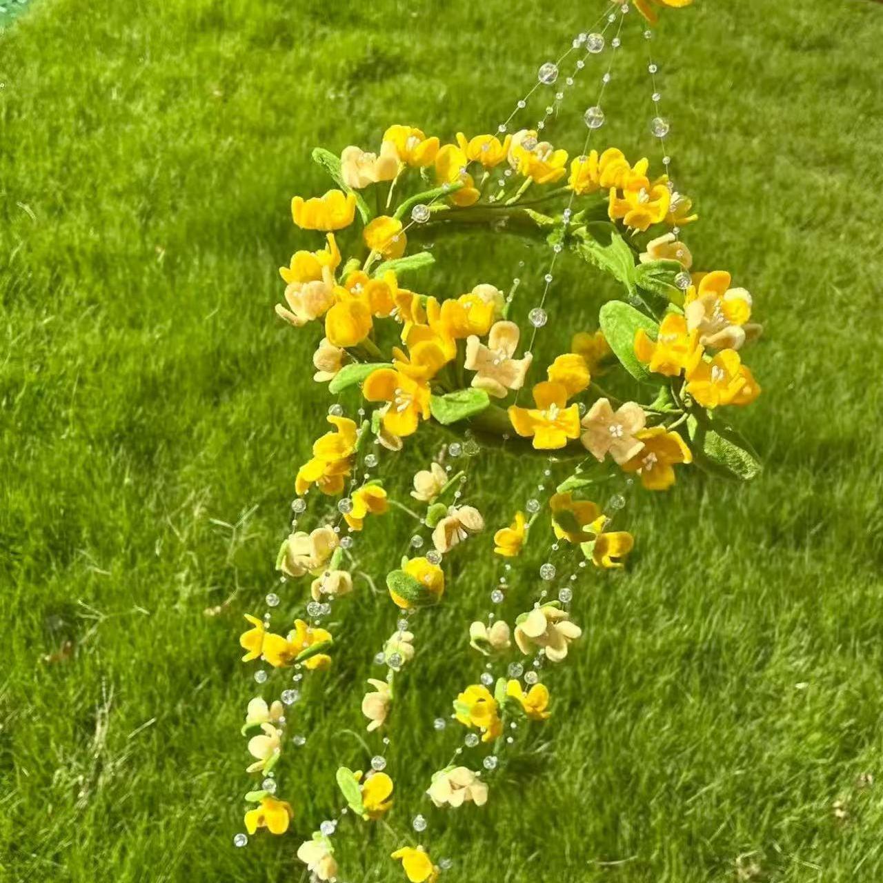 handmade Twisting stick osmanthus wind chime