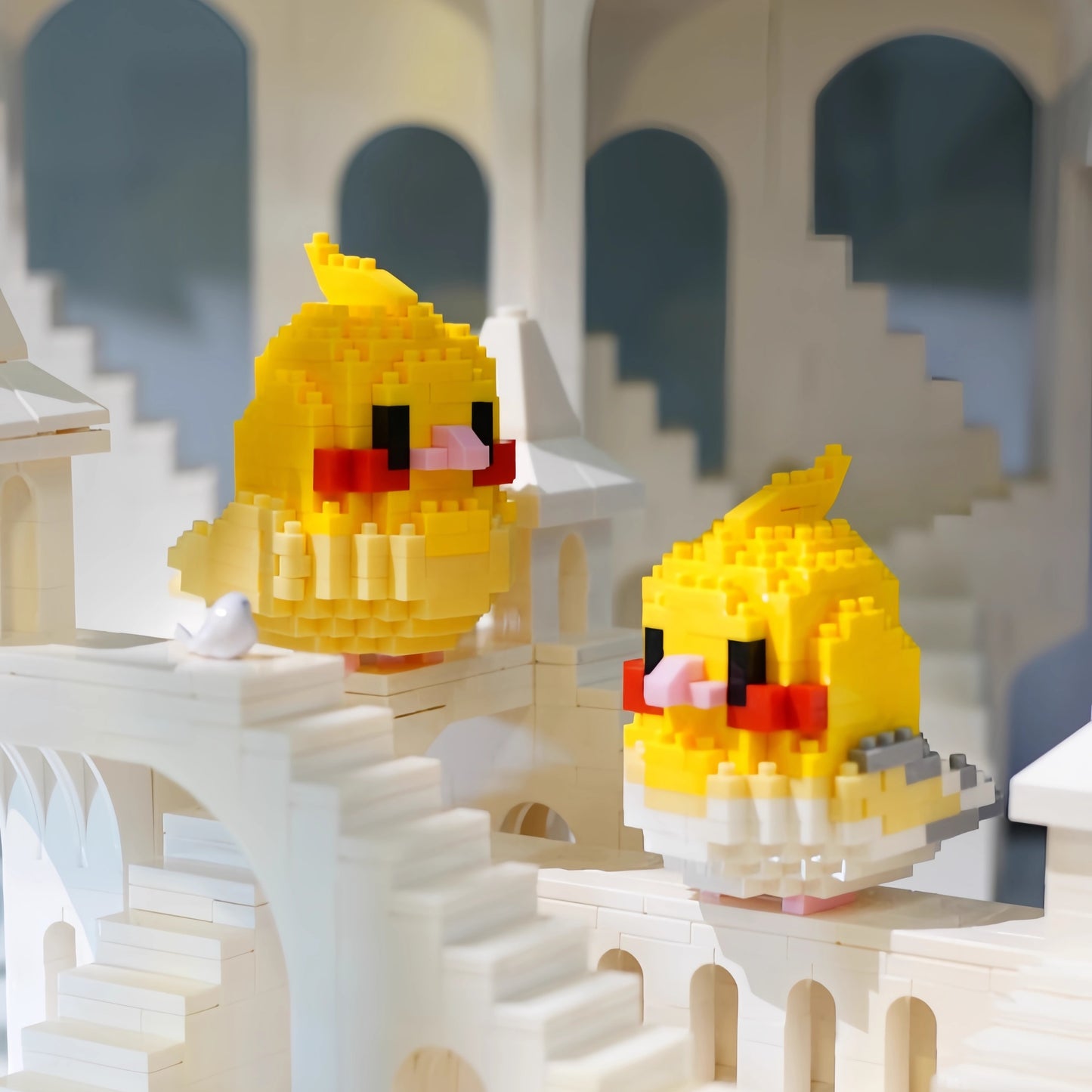 Baby Bird Parrot Building Blocks