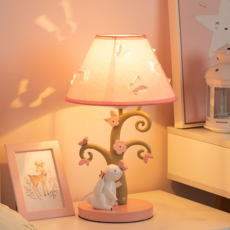 rabbit pink kawaii night light