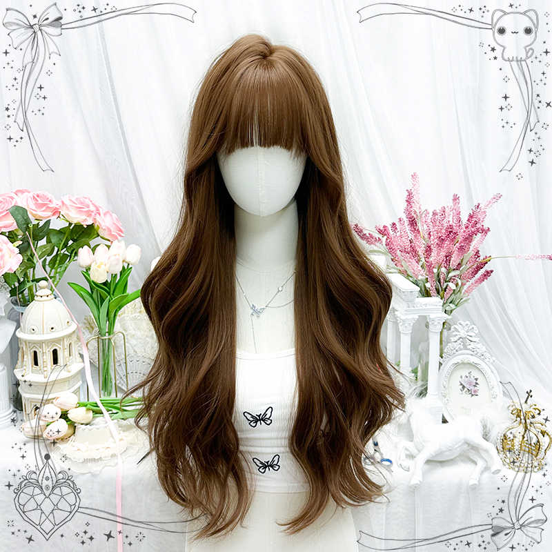 JK Long Curly Wig