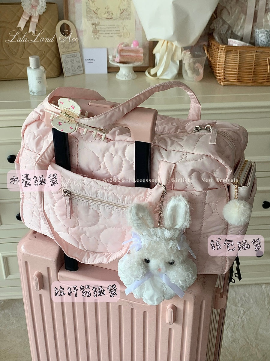 cute homemade trolley travel bag