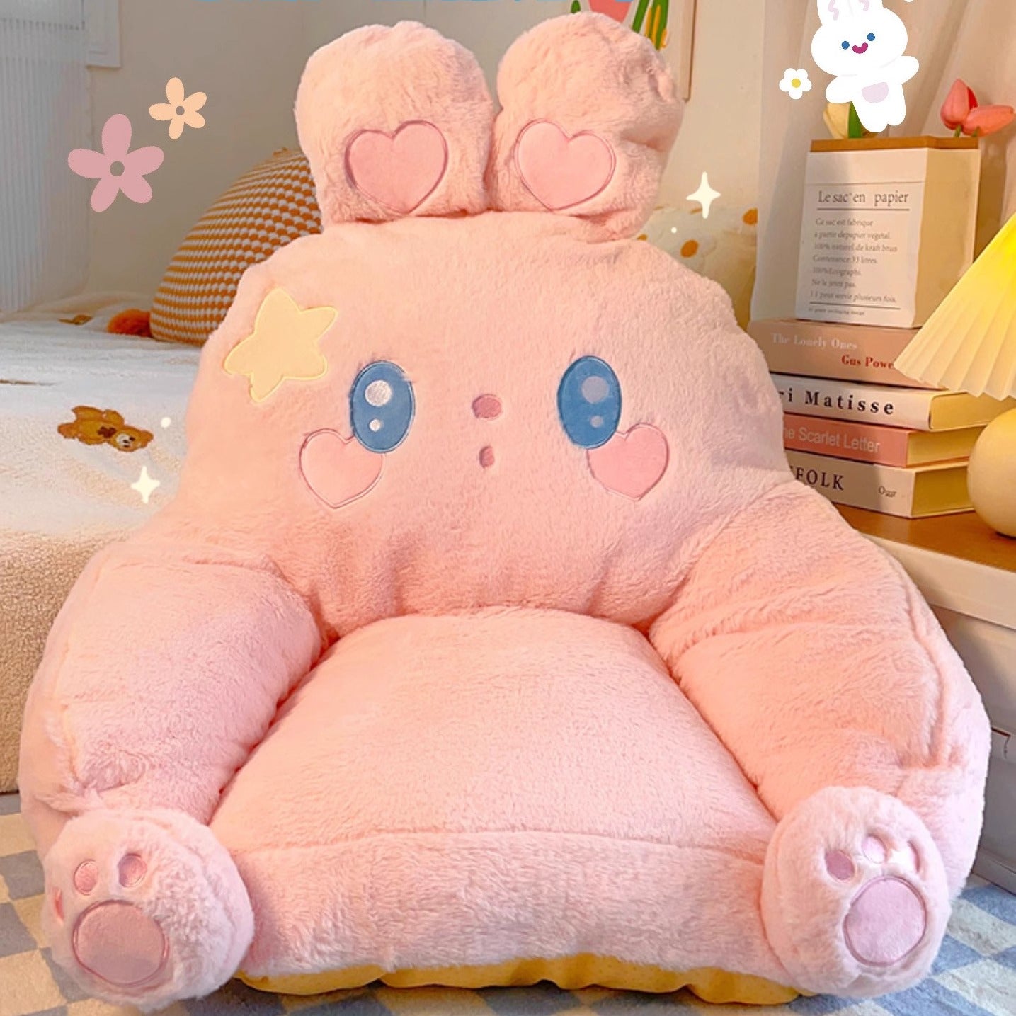 Cute rabbit lazy sofa
