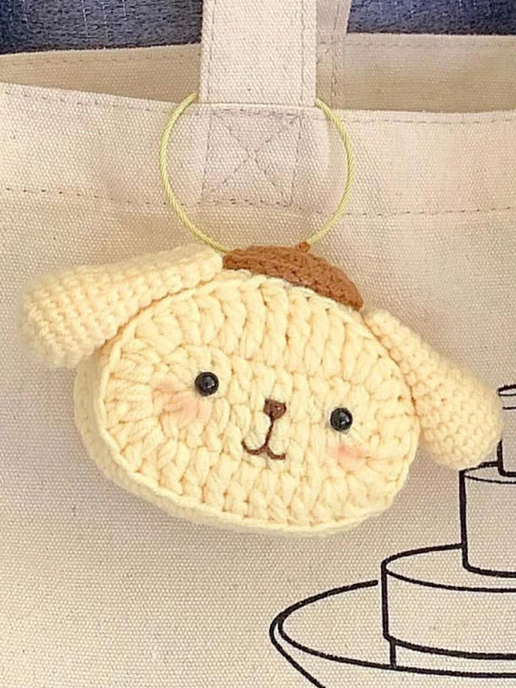 diy wool cat claw headphone bag