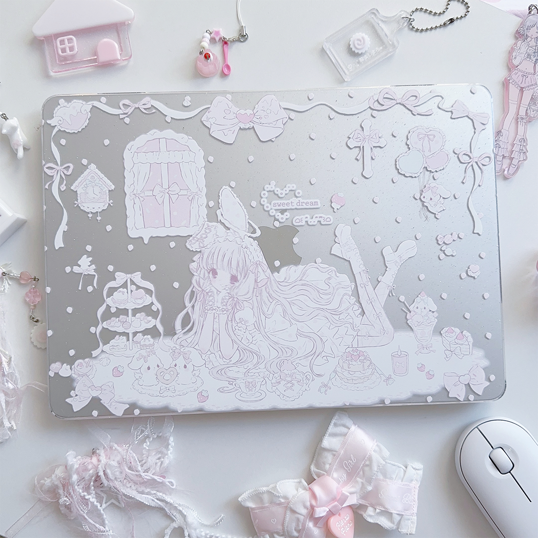 MacBook angel heart protective case