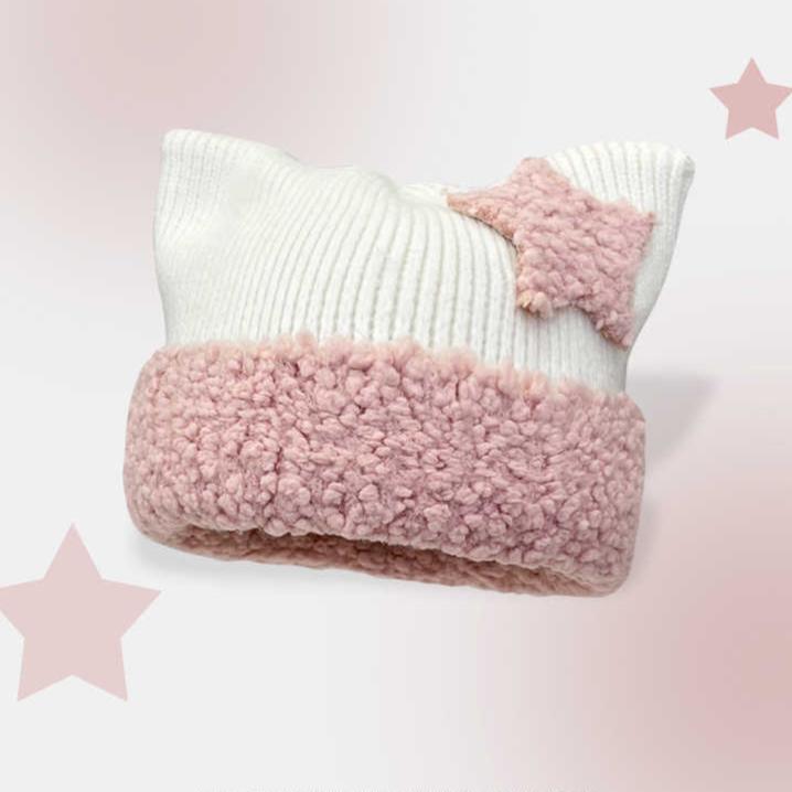 Yabi Cat Ears Woolen Hat