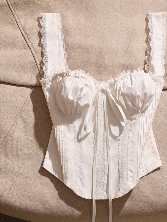 Princess Lace Tube Top