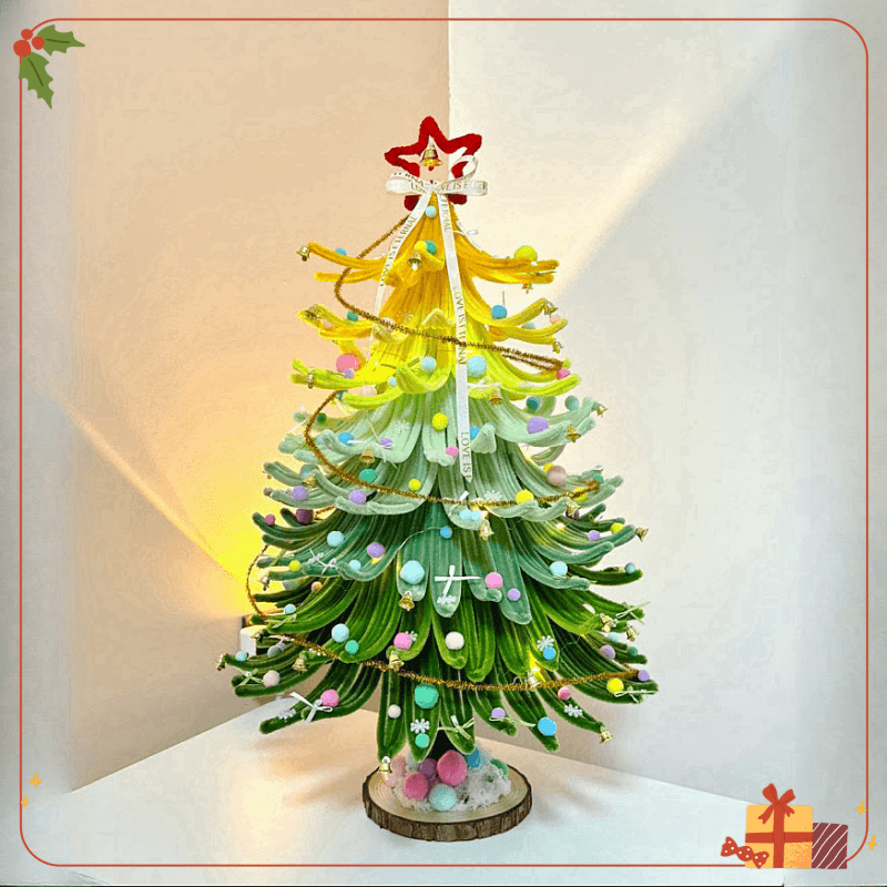 diy Twisting stick Christmas tree material package