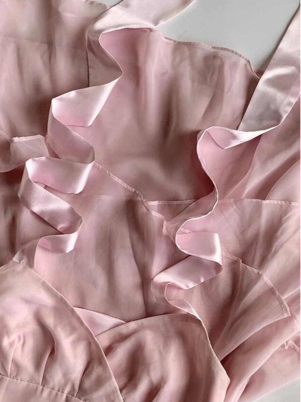 coquette pink mesh dress