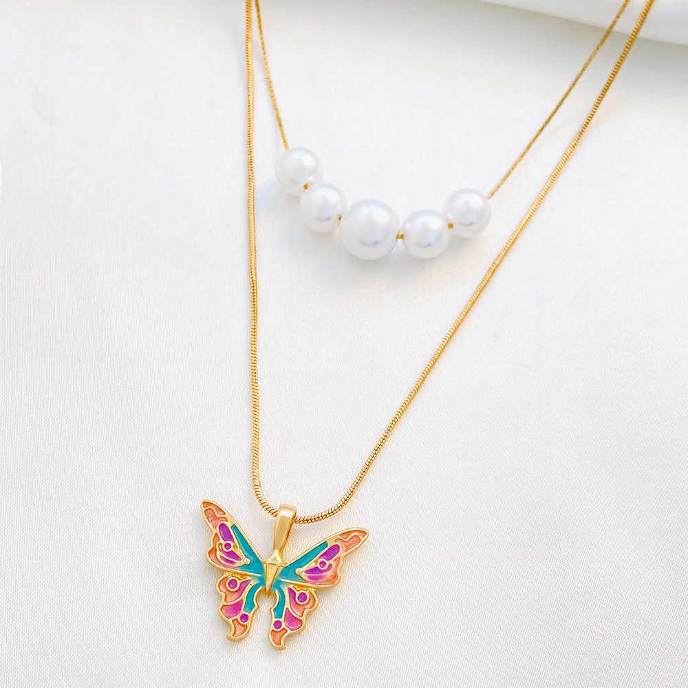 Barbie Princess Butterfly Necklace