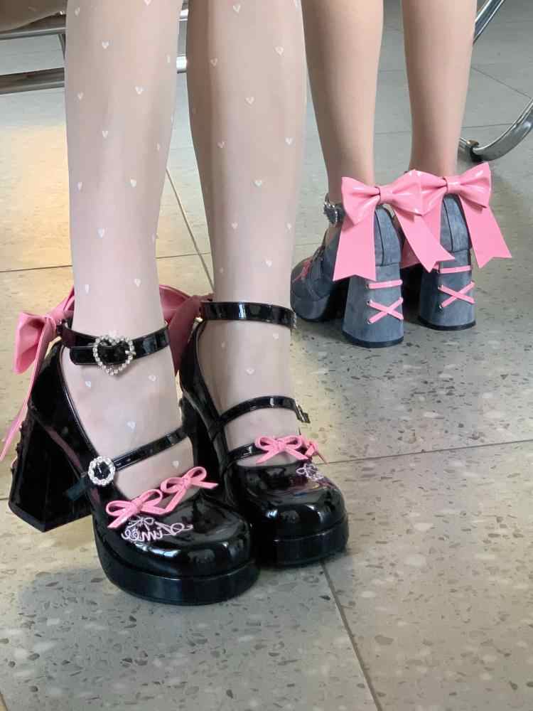 Y2K Barbie Leather High Heels