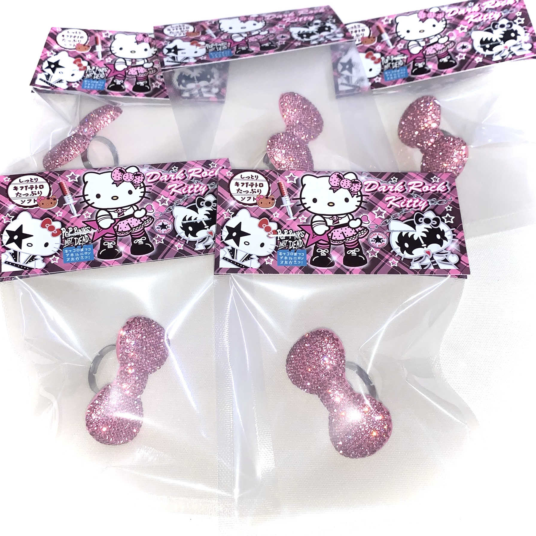 Y2K Kitty Pink Bow Ring