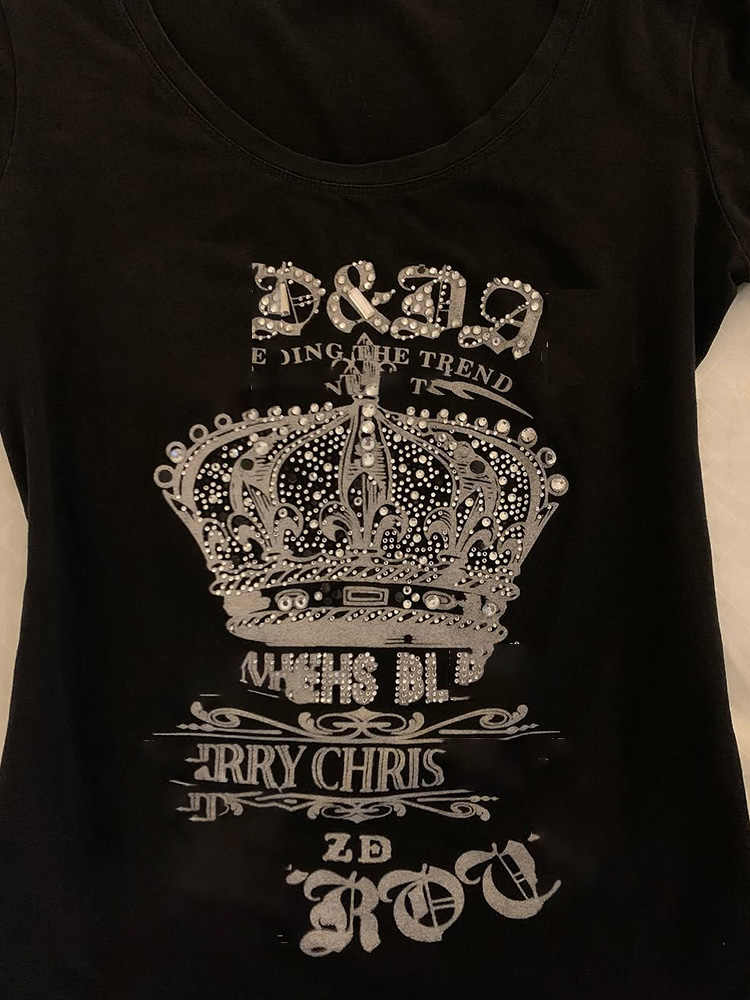 Retro Black Tee
