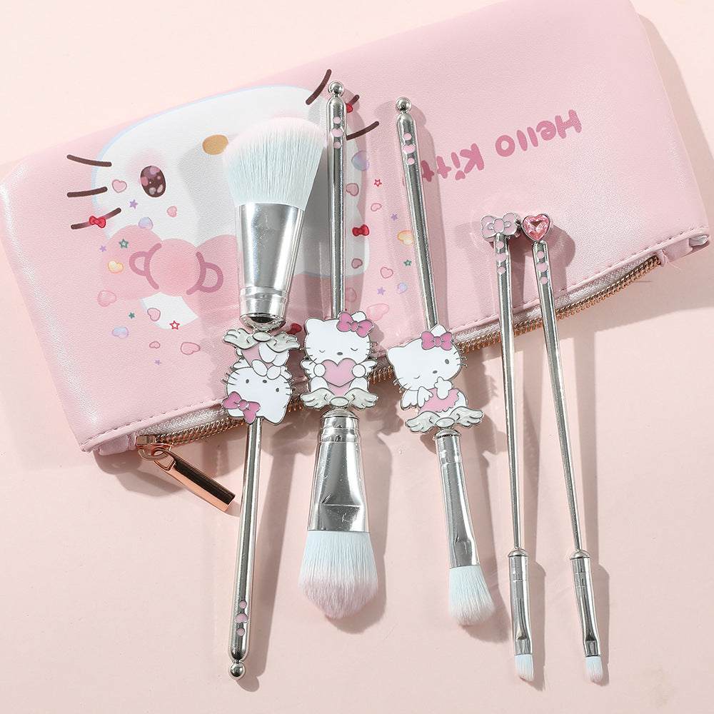 cute Kitty makeup brush set