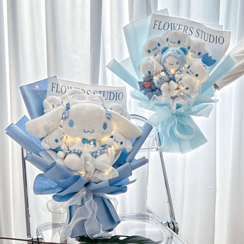 Valentine's Day Doll Bouquet