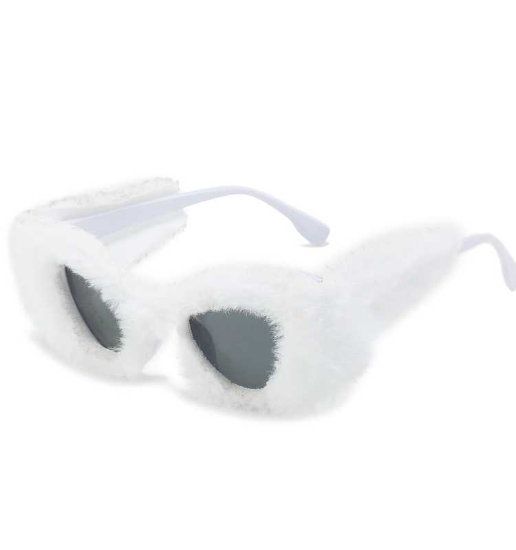 Y2K Plush Sunglasses