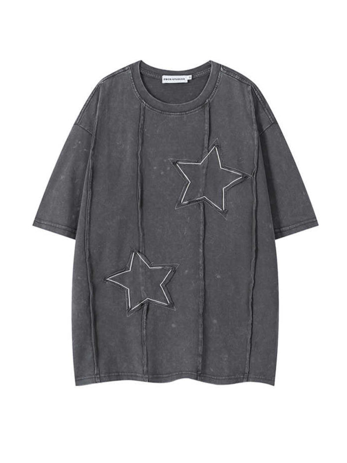 Y2K Stars Loose Tee