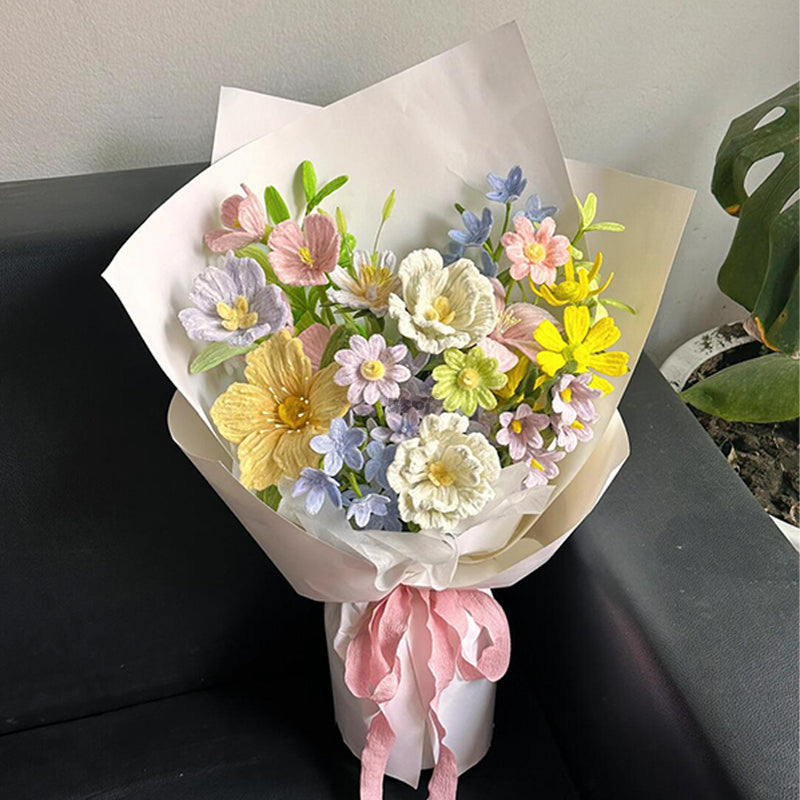 diy twist stick bouquet