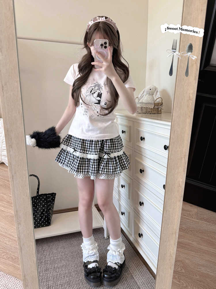 Cat Girl Heart T-Shirt