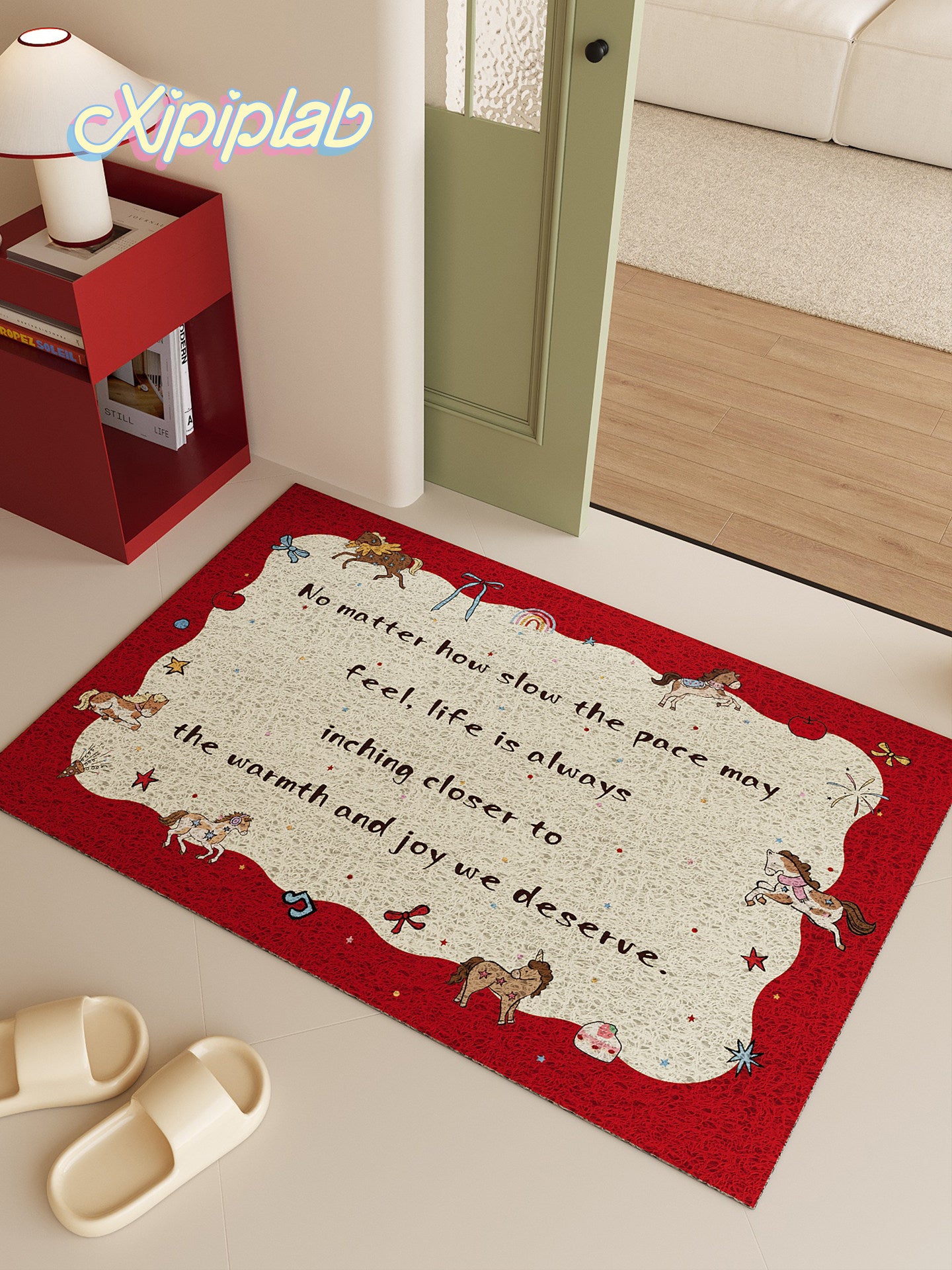 kawaii entrance floor mat