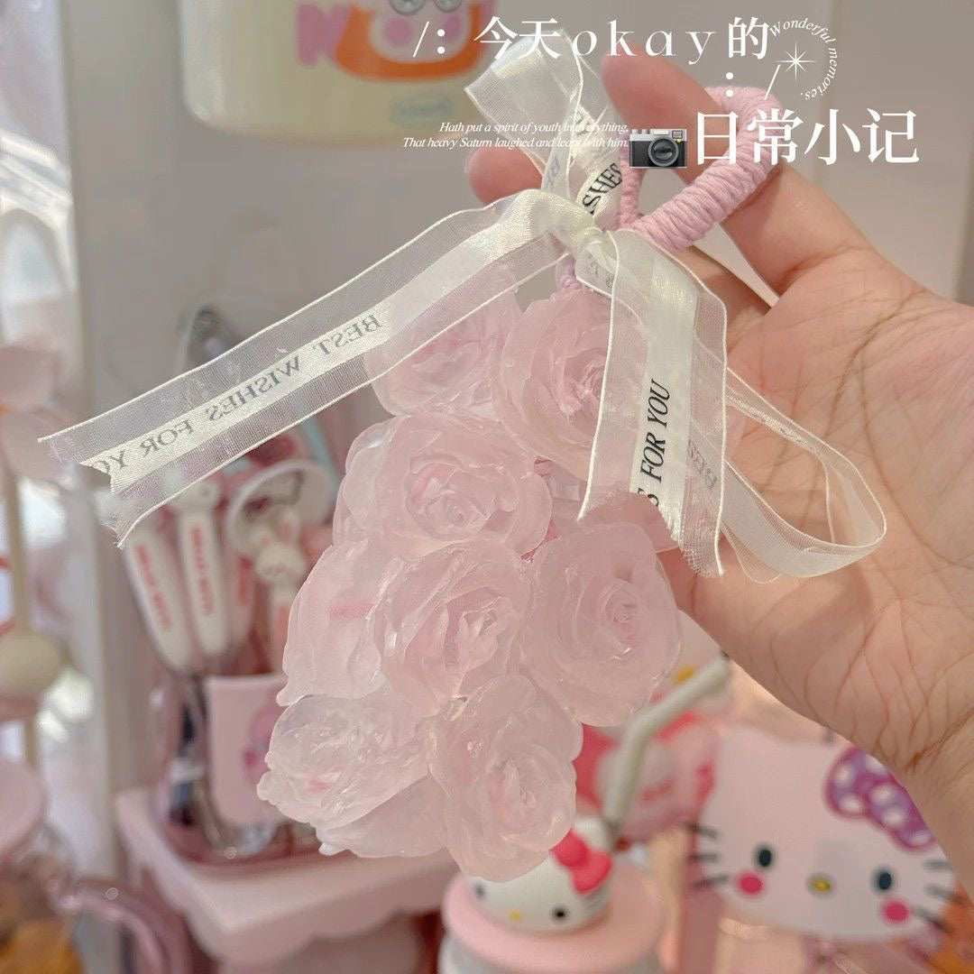 Creative rose oil soap