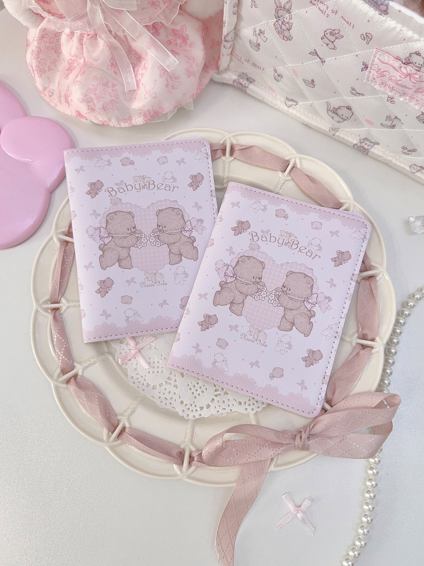 kawaii multifunctional card holder