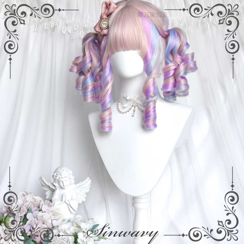 Roman Roll Lolita Wig