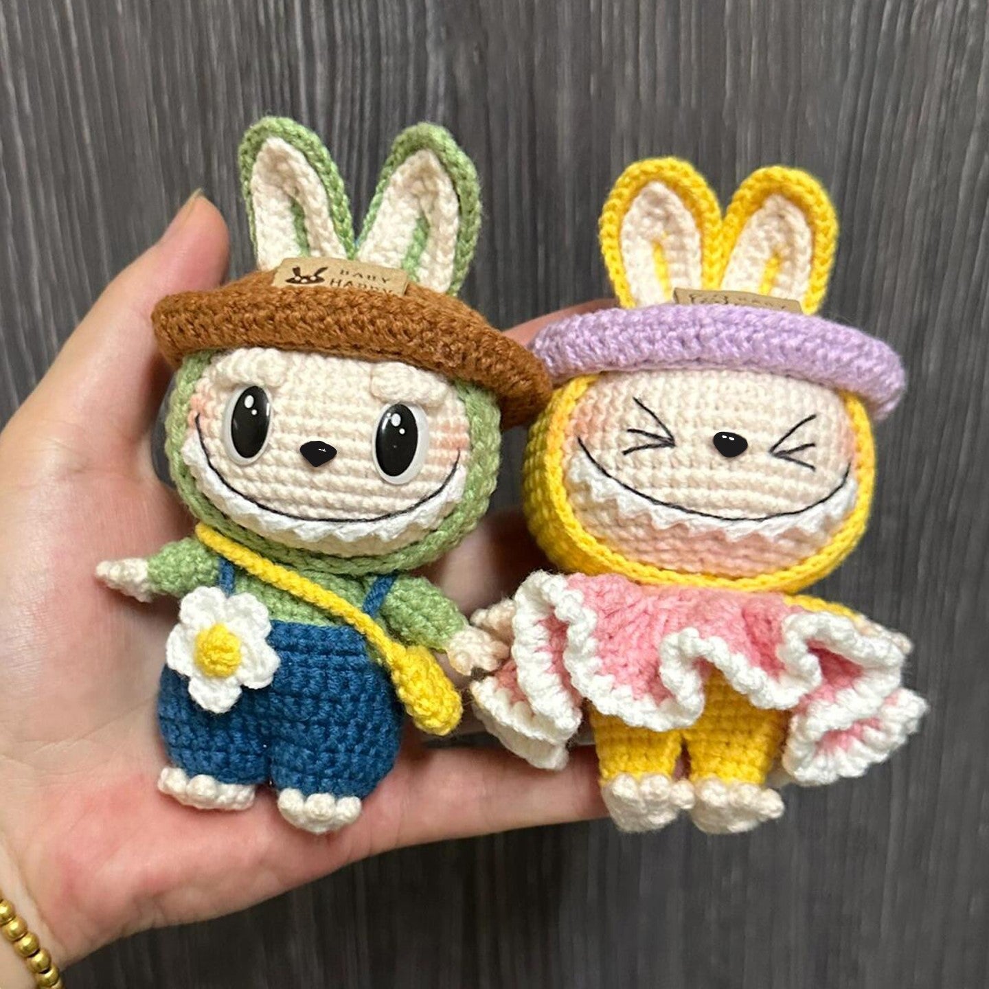 diy wool cute bag pendant