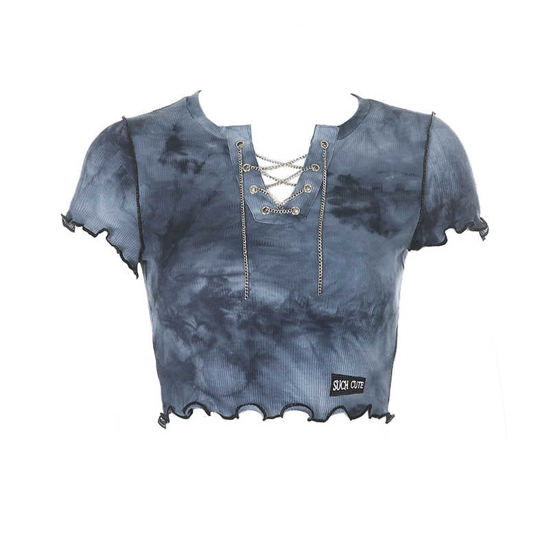 Acubi Tie-dye Crop Top