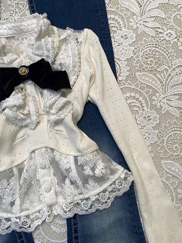 white stand-up collar shirt