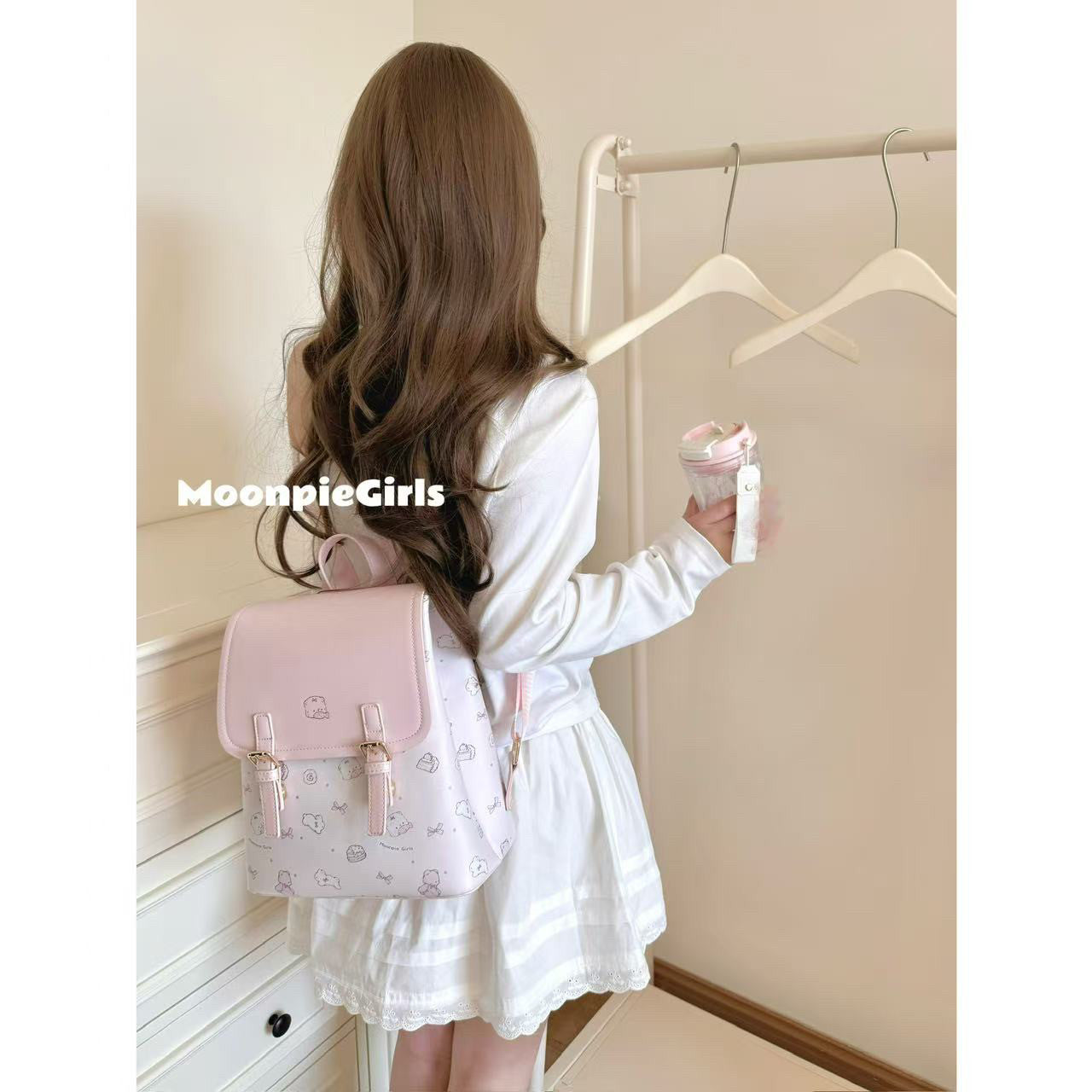 kawaii cats backpack