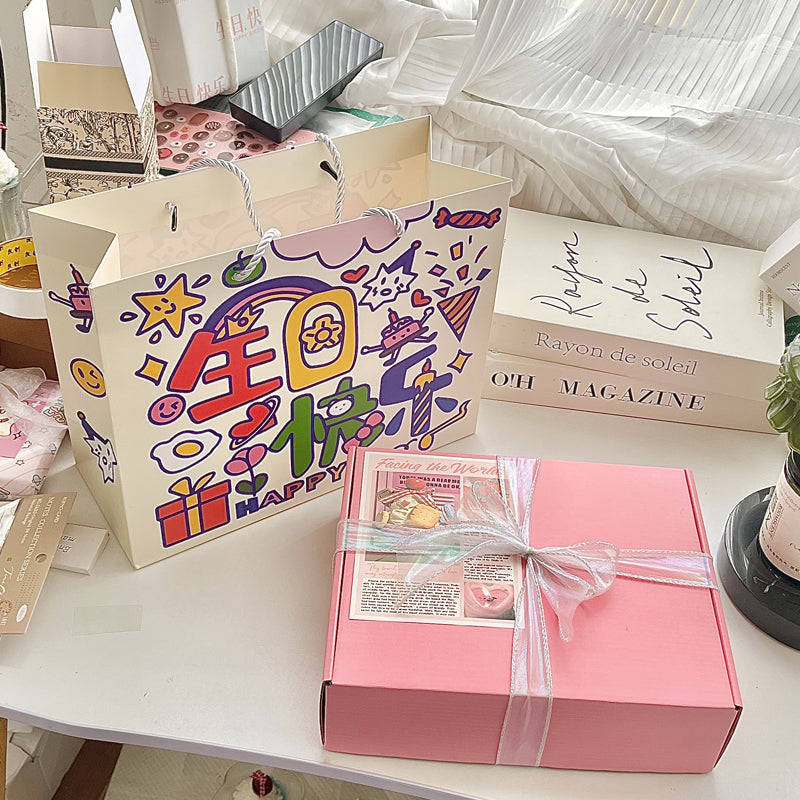 Dessert scented candle gift box